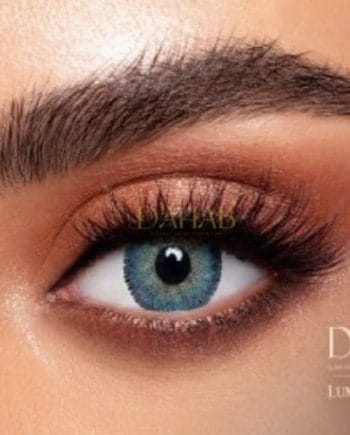 Buy Dahab Lumirere Blue Gray Eye Contact Lenses - Gold Collection - dahabcontactlenses.pk