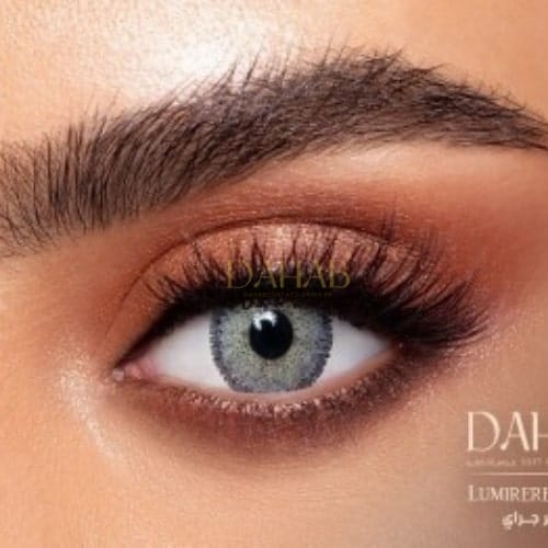 Buy Dahab Lumirere Gray Eye Contact Lenses - Gold Collection - dahabcontactlenses.pk