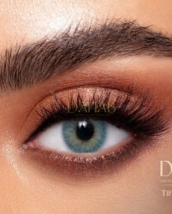 Buy Dahab Tiffany Blue Eye Contact Lenses - Gold Collection - dahabcontactlenses.pk