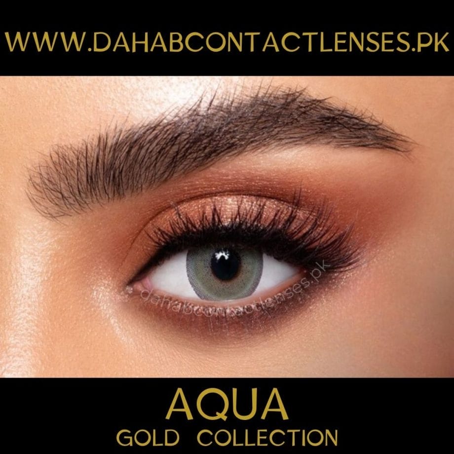 Buy Dahab Aqua Eye Contact Lenses - Gold Collection - dahabcontactlenses.pk