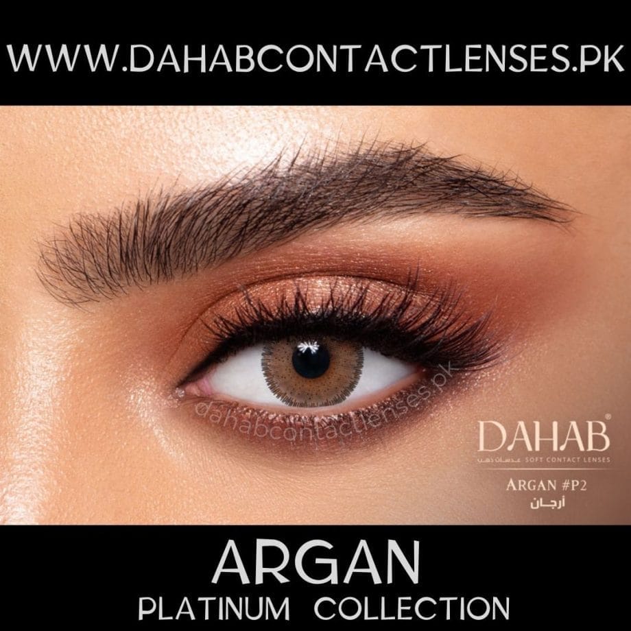 Buy Dahab Argan Contact Lenses - Platinum Collection - dahabcontactlenses.pk