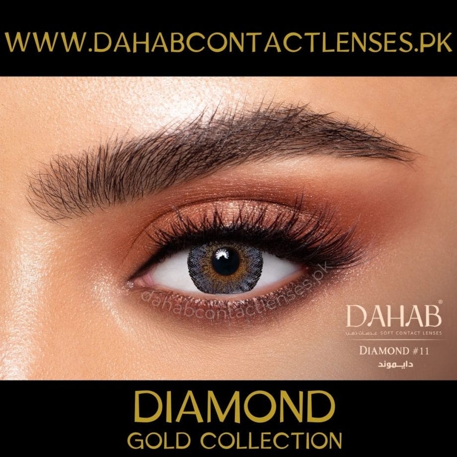 Buy Dahab Diamond Eye Contact Lenses - Gold Collection - dahabcontactlenses.pk