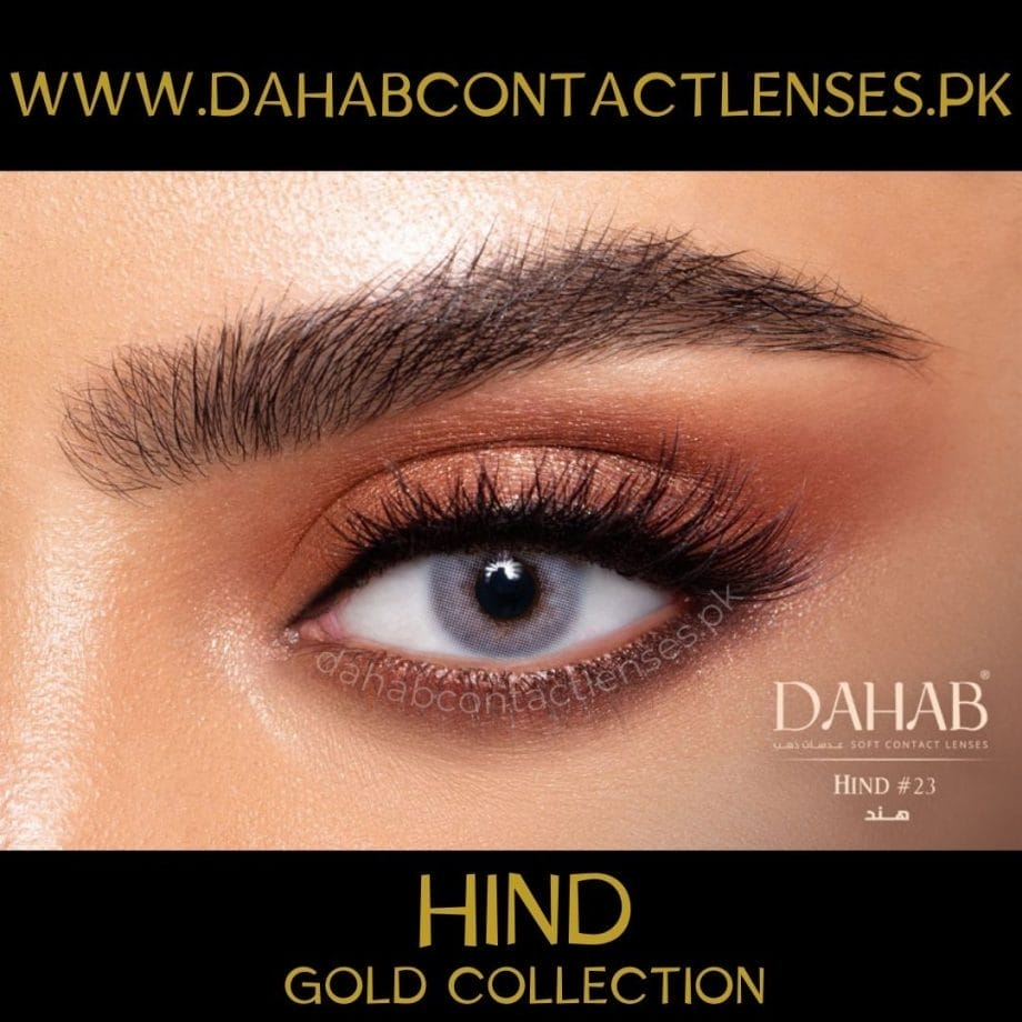 Buy Dahab Hind Eye Contact Lenses - Gold Collection - dahabcontactlenses.pk