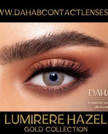 Buy Dahab Lumirere Hazel Eye Contact Lenses - Gold Collection - dahabcontactlenses.pk