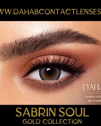 Buy Dahab Sabrin Soul Eye Contact Lenses - Gold Collection - dahabcontactlenses.pk