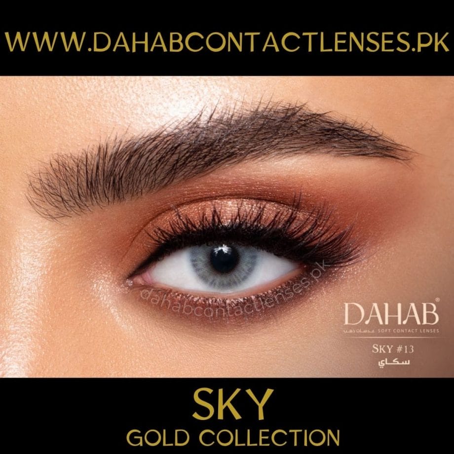 Buy Dahab Sky Eye Contact Lenses - Gold Collection - dahabcontactlenses.pk