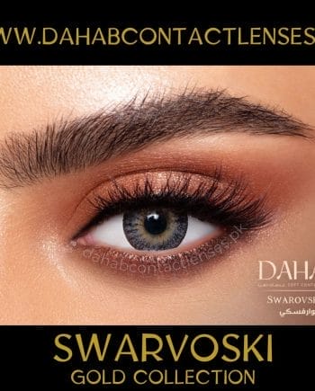 Buy Dahab Swarovski Eye Contact Lenses - Gold Collection - dahabcontactlenses.pk
